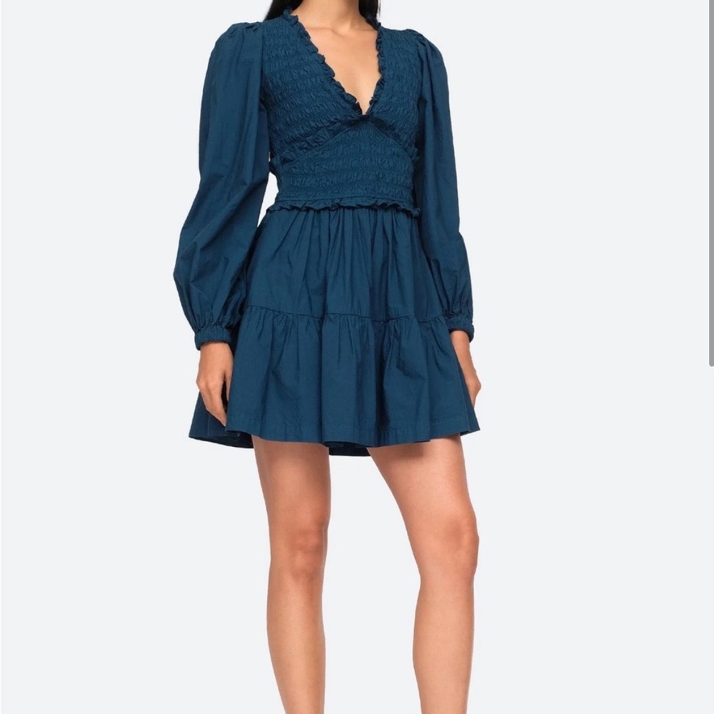 Sea New York puff sleeve dress